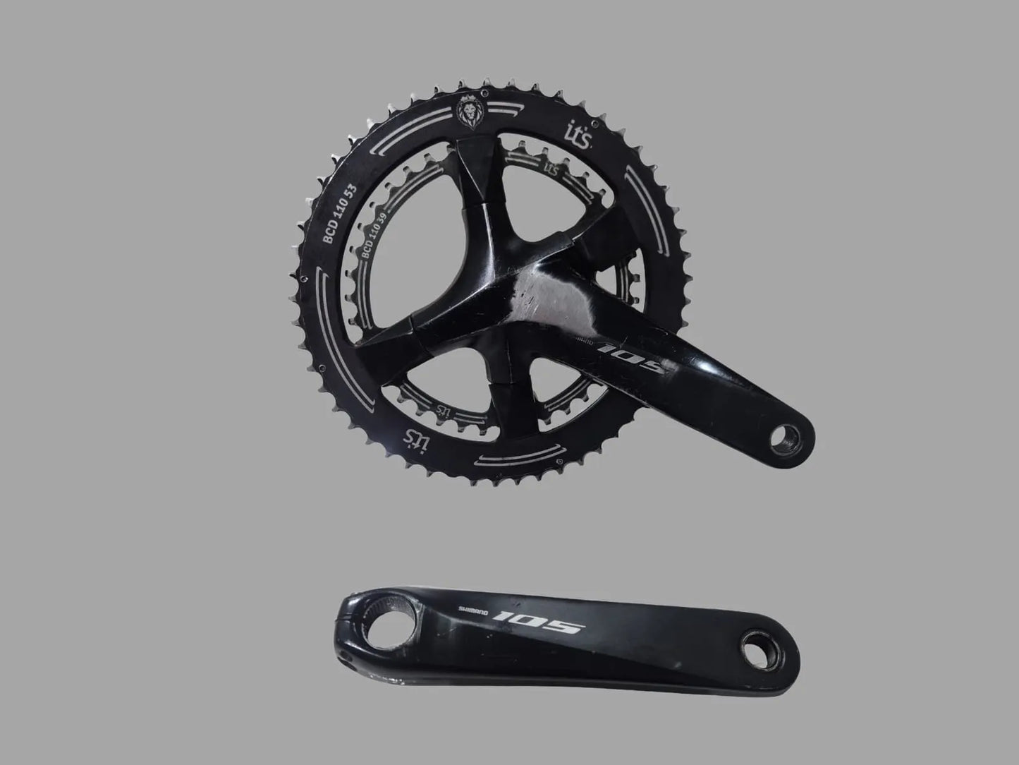 Grupo Misto Shimano Ultegra/105 Hidráulico 2x11v - Disc - Relação 53/39