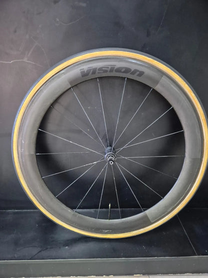 Par de Rodas Vision Carbono 50mm Tubular - Freehub Shimano HG