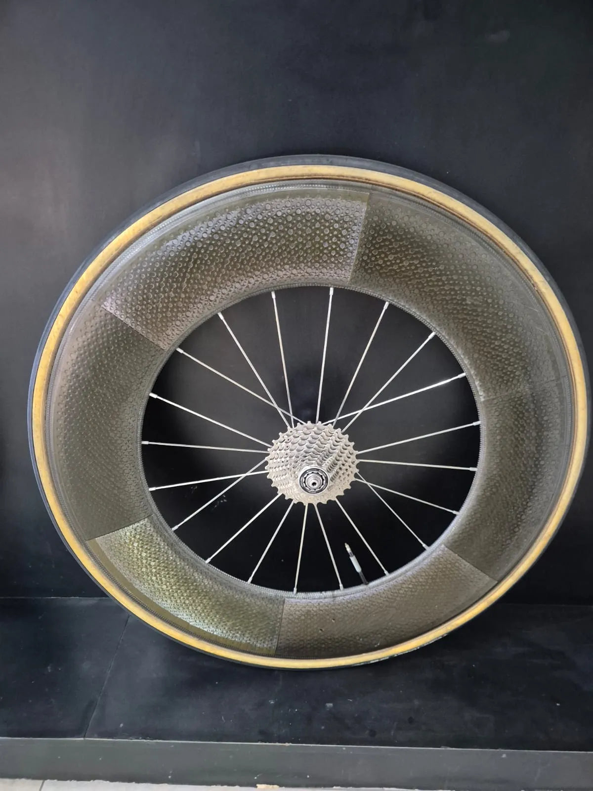 Par de Rodas Zipp 404/808 Carbono Tubular - Freehub Shimano 11v - Setup Aero Misto