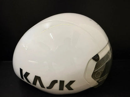 Capacete Kask Bambino Pro TT/Triathlon - Tamanho L (59-62cm) - Viseira Clear