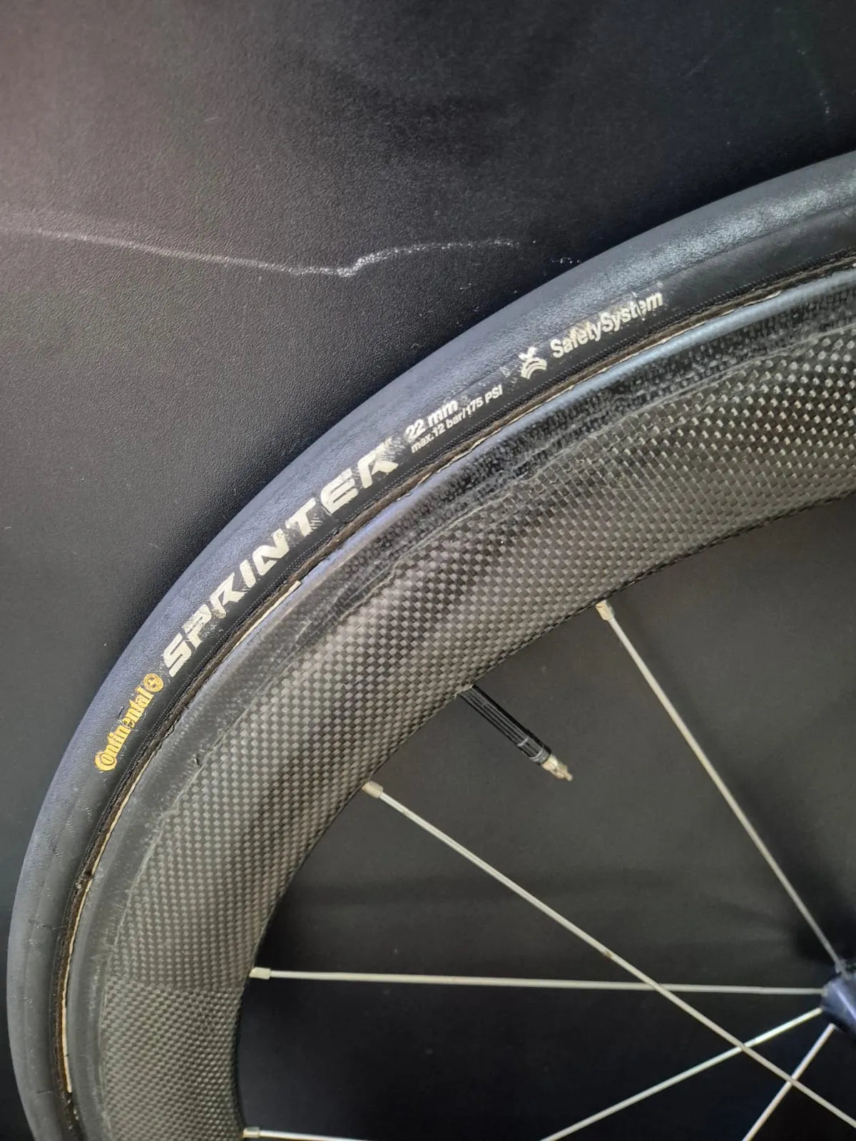 Par de Rodas Zipp 404/808 Carbono Tubular - Freehub Shimano 11v - Setup Aero Misto