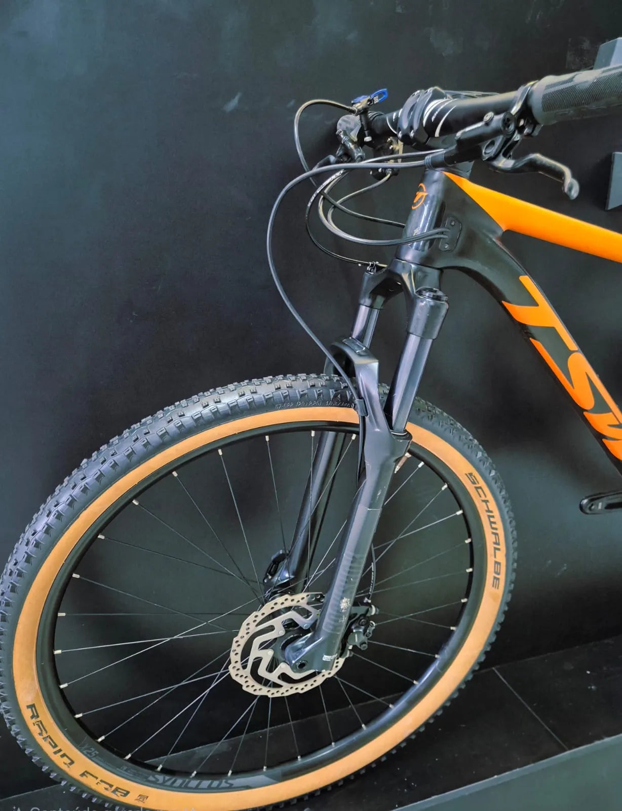 Bicicleta TSW Quest Full Suspension Carbono - SRAM NX 12v - Rodas Syncros - Tamanho 15