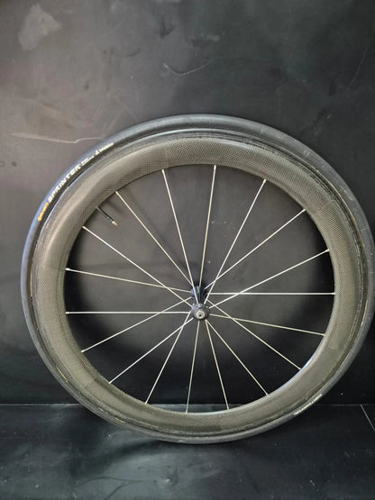 Par de Rodas Zipp 404/808 Carbono Tubular - Freehub Shimano 11v - Setup Aero Misto