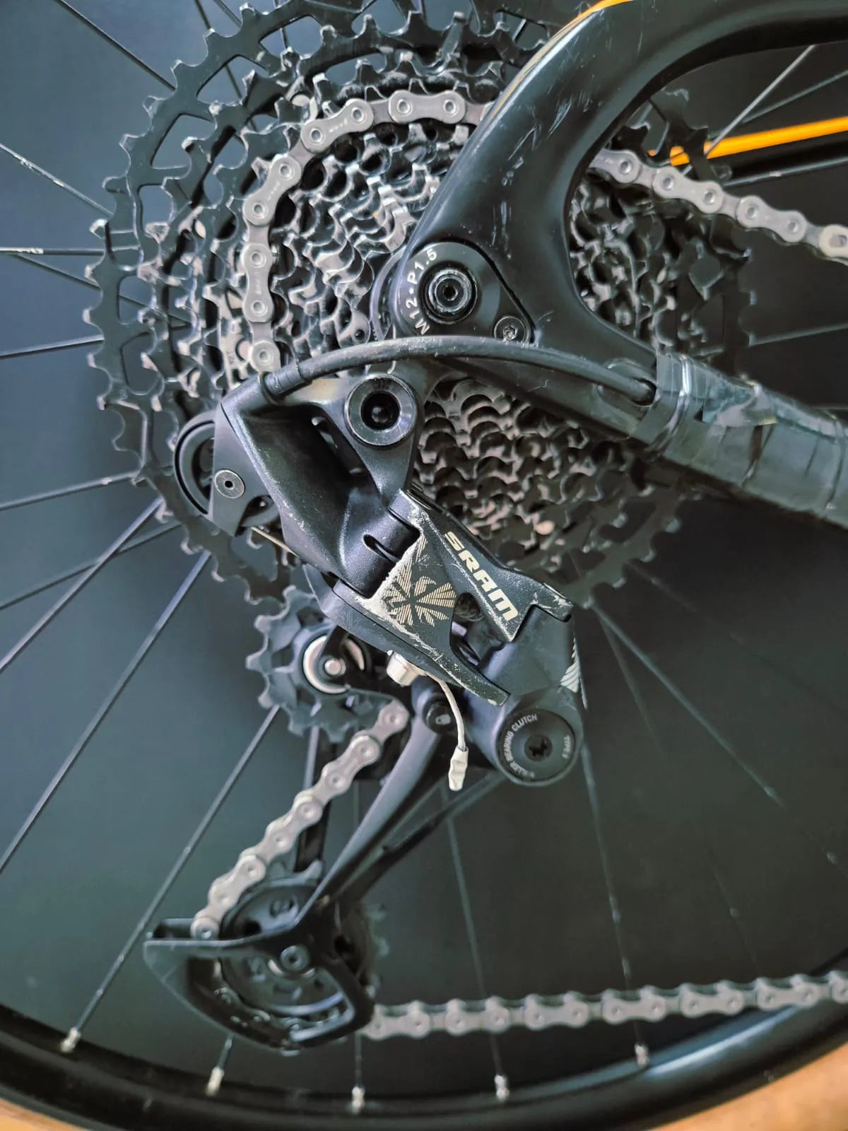 Bicicleta TSW Quest Full Suspension Carbono - SRAM NX 12v - Rodas Syncros - Tamanho 15