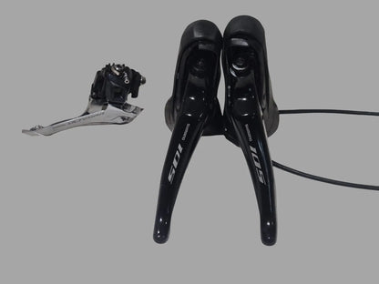 Grupo Misto Shimano Ultegra/105 Hidráulico 2x11v - Disc - Relação 53/39