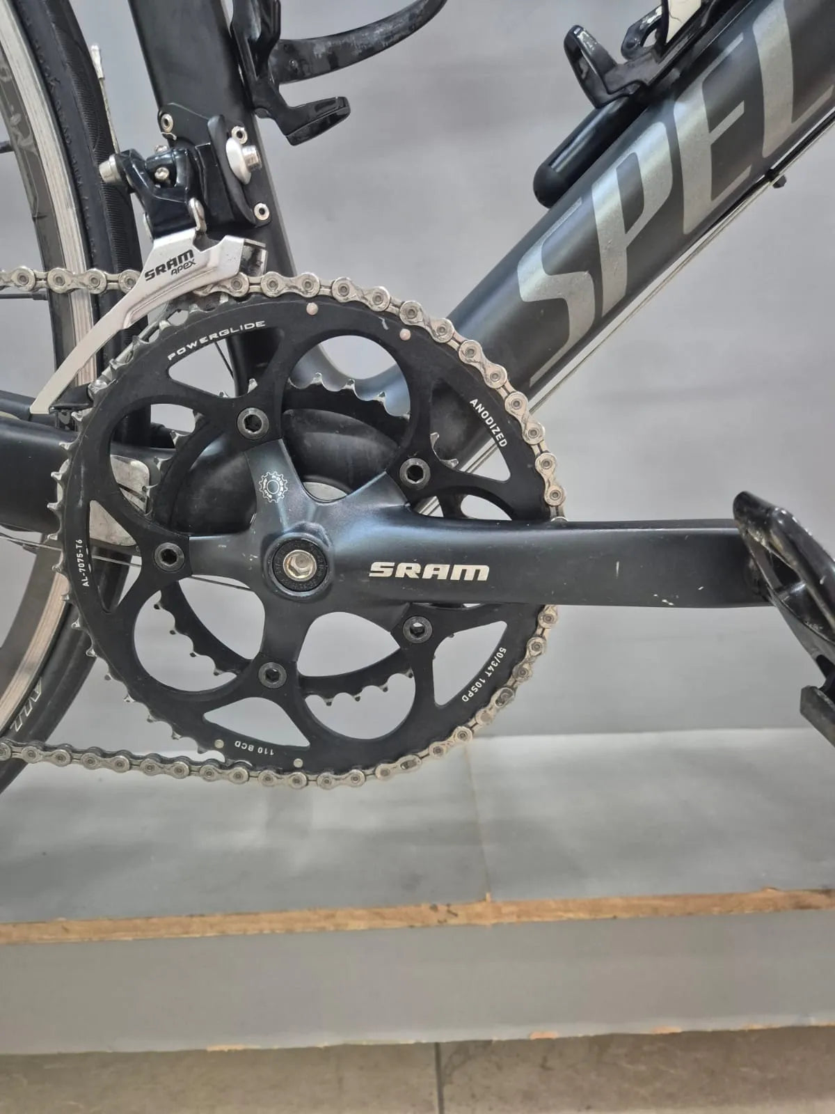 Bicicleta Specialized Roubaix Carbono - SRAM Apex 2x10v - Rodas DT Swiss - 2013