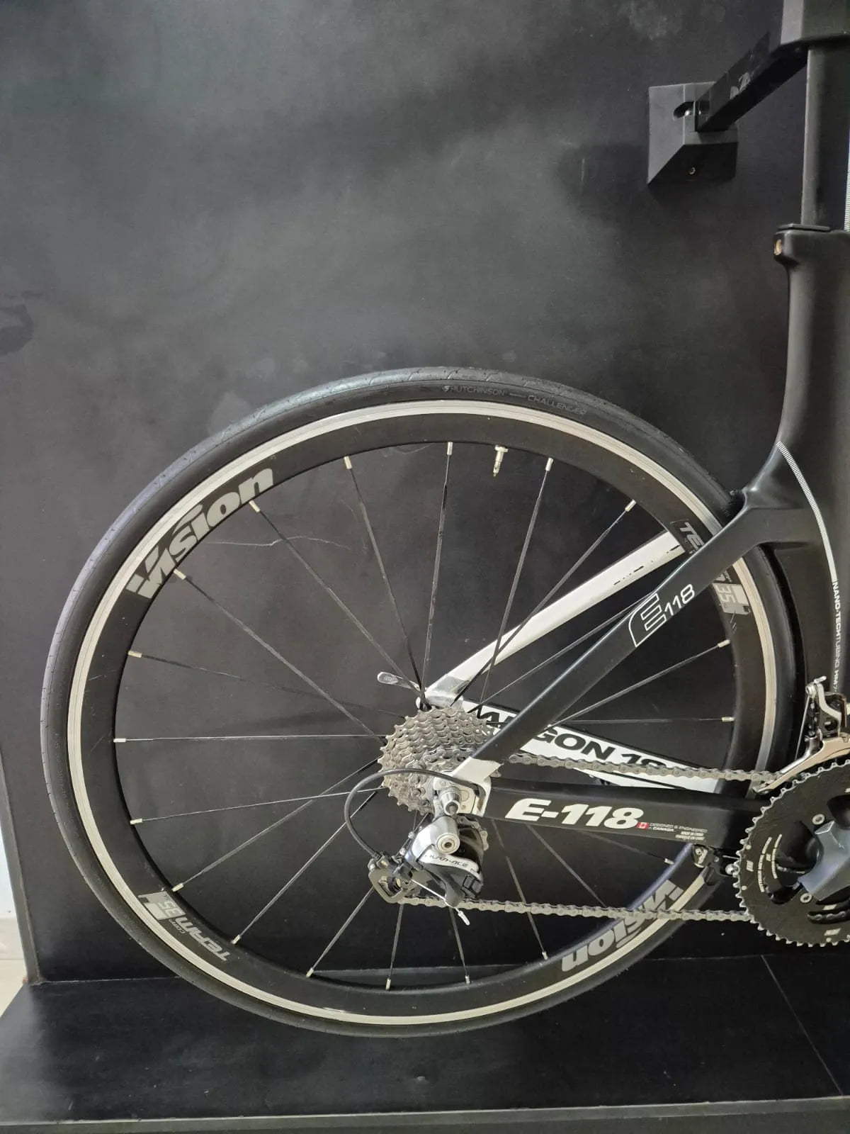 Bicicleta Triathlon Argon 18 E-118 Carbono - Shimano Dura-Ace 11v - Vision Team 35 - 2012