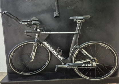 Bicicleta Triathlon Argon 18 E-118 Carbono - Shimano Dura-Ace 11v - Vision Team 35 - 2012