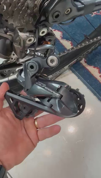 Câmbio seminovo Traseiro Ultegra Di2 RD R8050 SS 11v