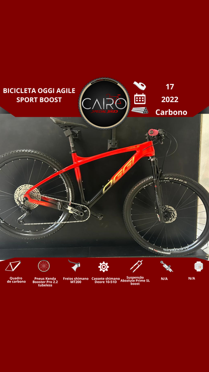 Bicicleta Oggi Agile Sport Boost