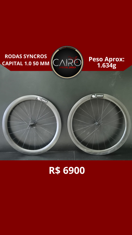 Rodas Syncros Capital 1.0 50mm