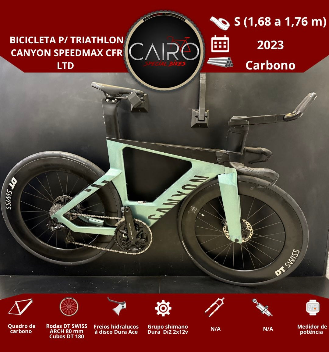 Bicicleta p/ triathlon Canyon Speedmax CFR LTD