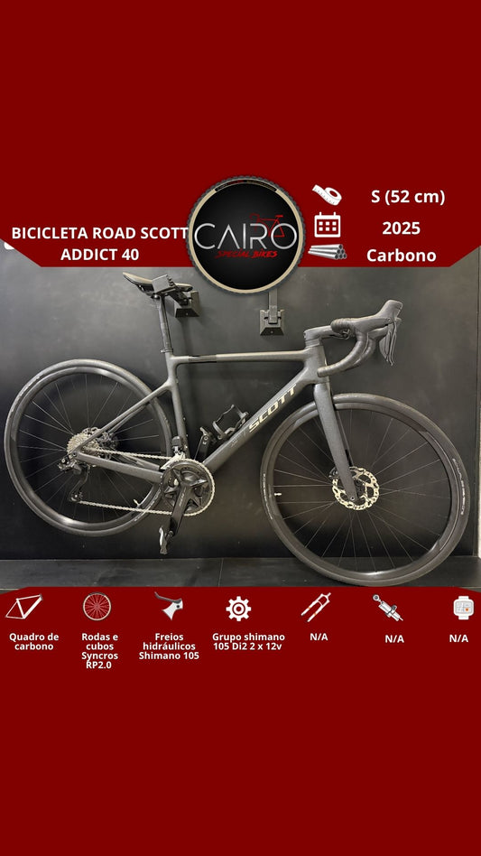 Bicicleta seminova road Scott Addict 40