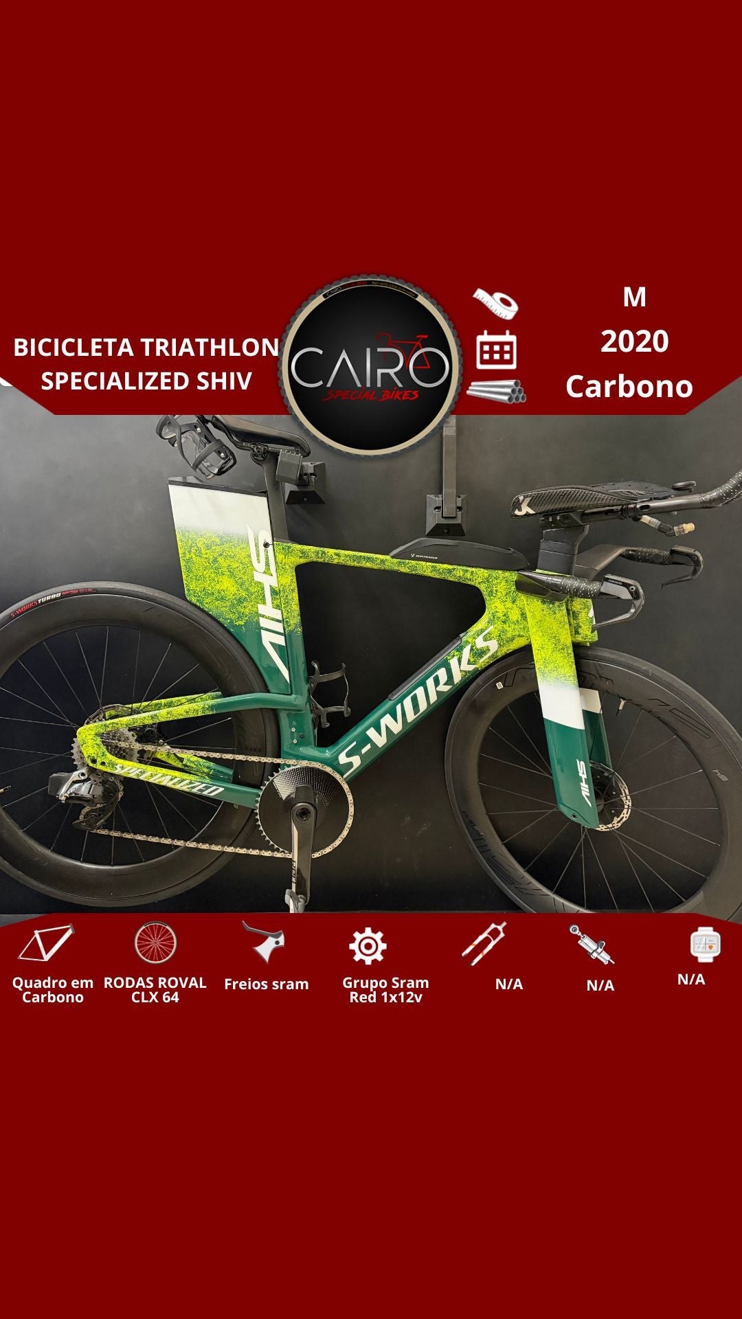 Bicicleta Specialized Shiv S-works