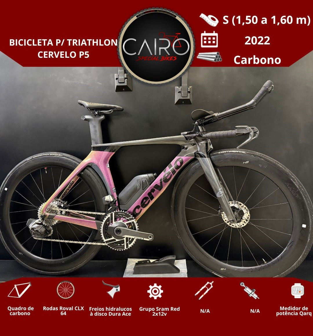 Bicicleta Cervelo P5 disc