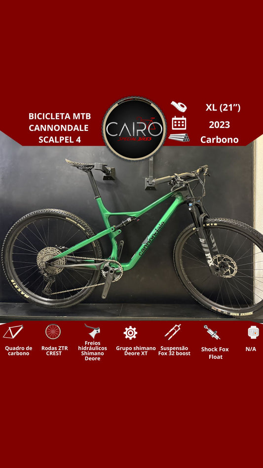 Bicicleta MTB Cannondale Scalpel Carbon 4